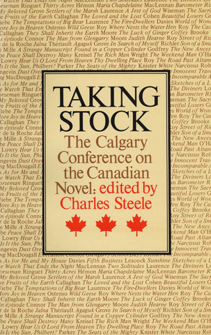 Taking Stock: The Calgary Conference on the Canadian Novel - ECW Press