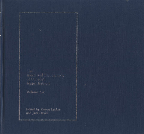 The Annotated Bibliography of Canada’s Major Authors: Margaret Avison, John Newlove, Michael Ondaatje, P.K. Page, Miriam Waddington, Phyllis Webb - ECW Press
 - 1