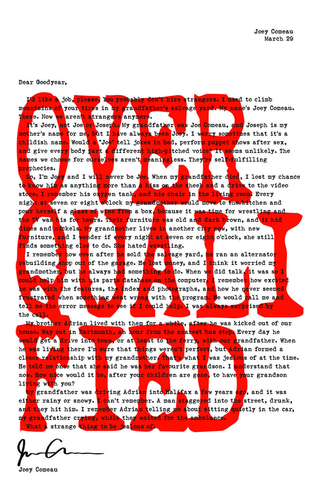 Overqualified - ECW Press