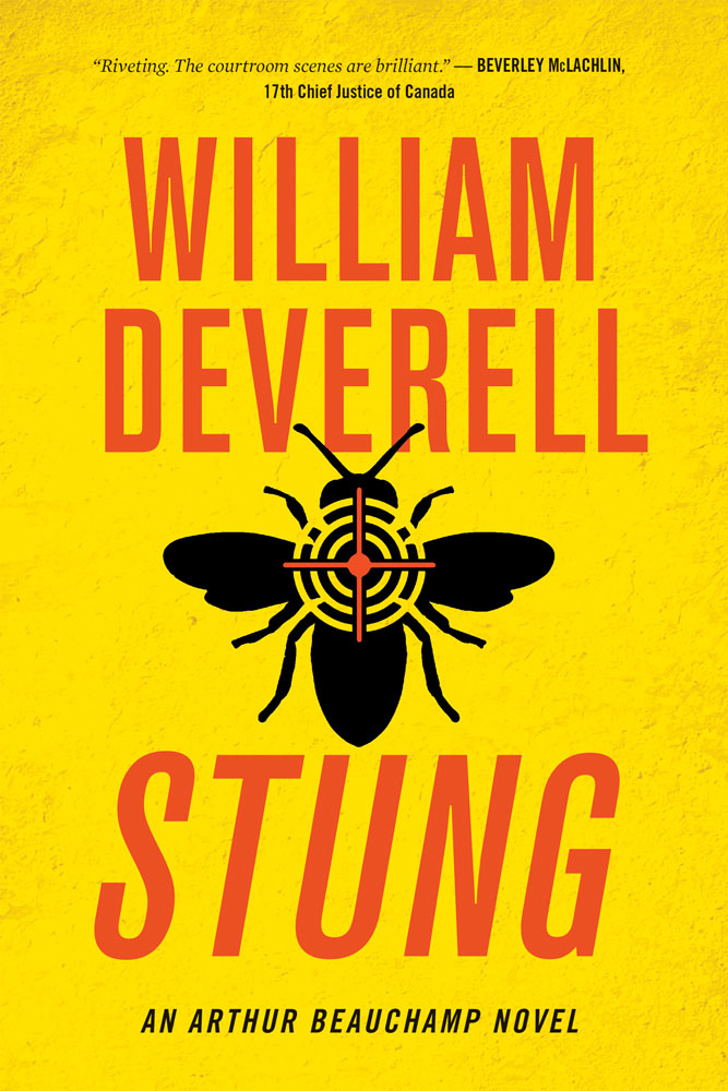 Stung by William Deverell, ECW Press