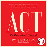 Act audiobook by David Rotenberg, ECW Press