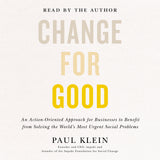 Change for Good by Paul Klein, read by the author, ECW Press