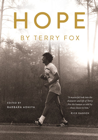 Cover: Hope by Terry Fox by Edited by Barbara Adhiya