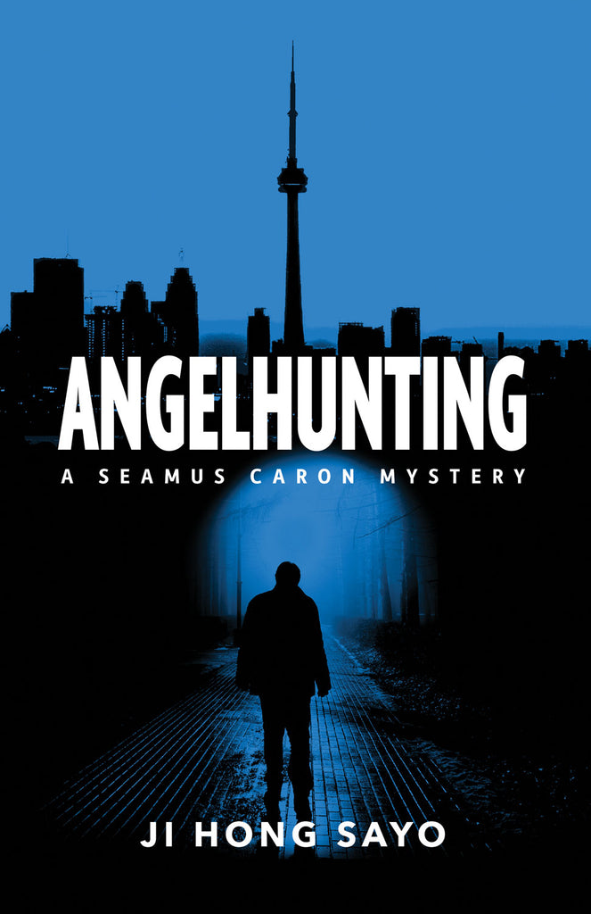 Cover: Angelhunting: A Seamus Caron Mystery by Ji Hong Sayo