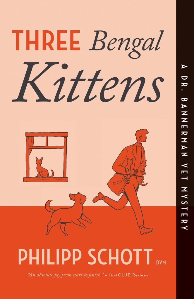 Cover: Three Bengal Kittens: A Dr. Bannerman Vet Mystery by Philipp Schott