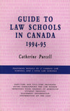 Guide to Law Schools in Canada, 1996–1998 - ECW Press
 - 1
