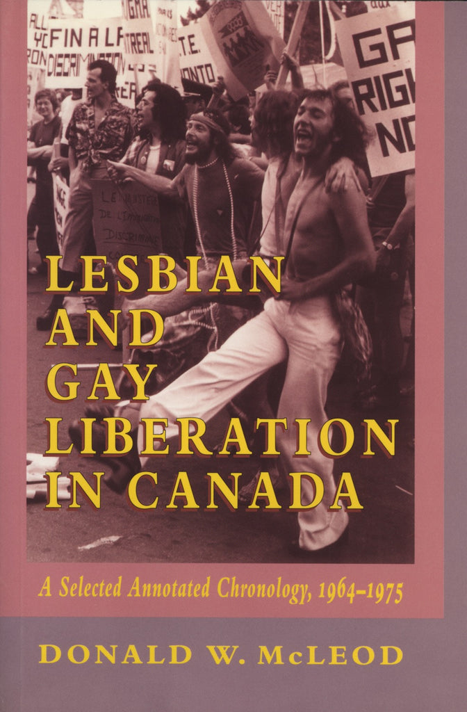 Lesbian and Gay Liberation in Canada - ECW Press
